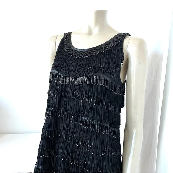 Vintage ROMAN KEFLAY Black Party Dress - Picture 8 of 11